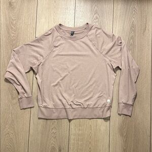 Vuori Tan Crew Neck Sweatshirt